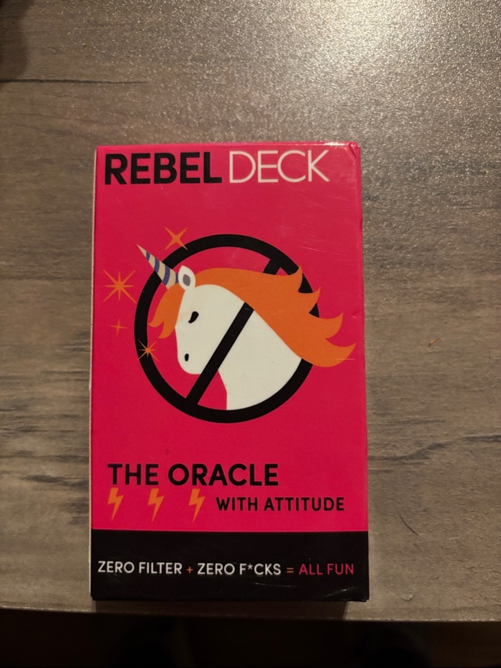 REBEL DECK The Oracle Card Deck - Hot Pink